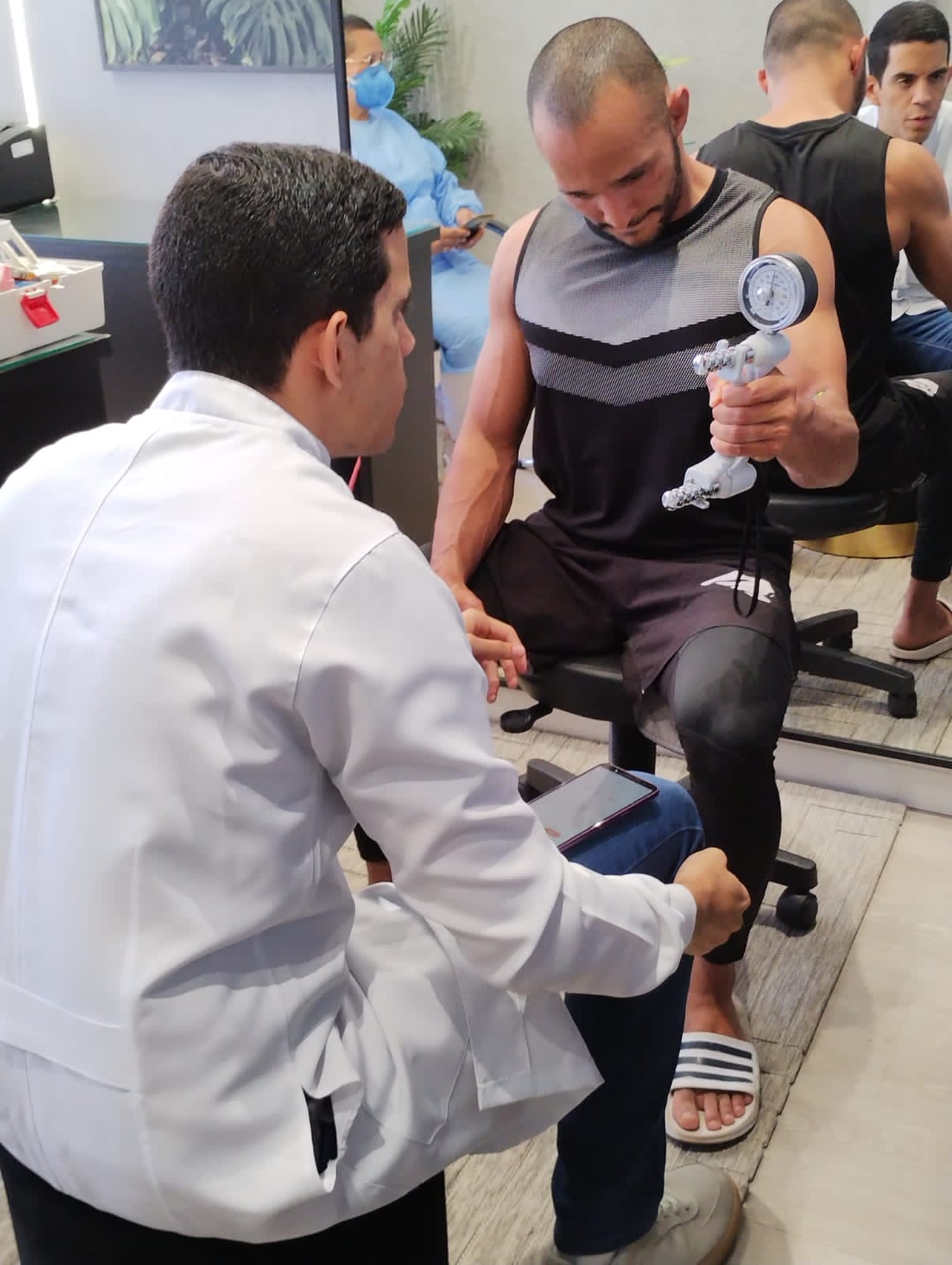 Avaliação de desempenho muscular durante atividade do R2P Institute